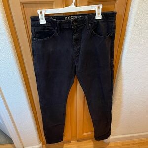 Men’s Dockers Alpha Khaki Supreme Flex Black Wash Pants Slim Fit Size W 32 L 32